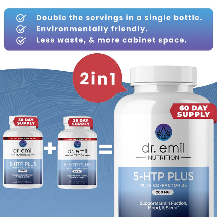 200MG 5-HTP PLUS - 60 Day Supply