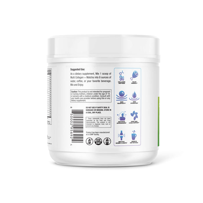 Multi Collagen Peptides Plus Matcha