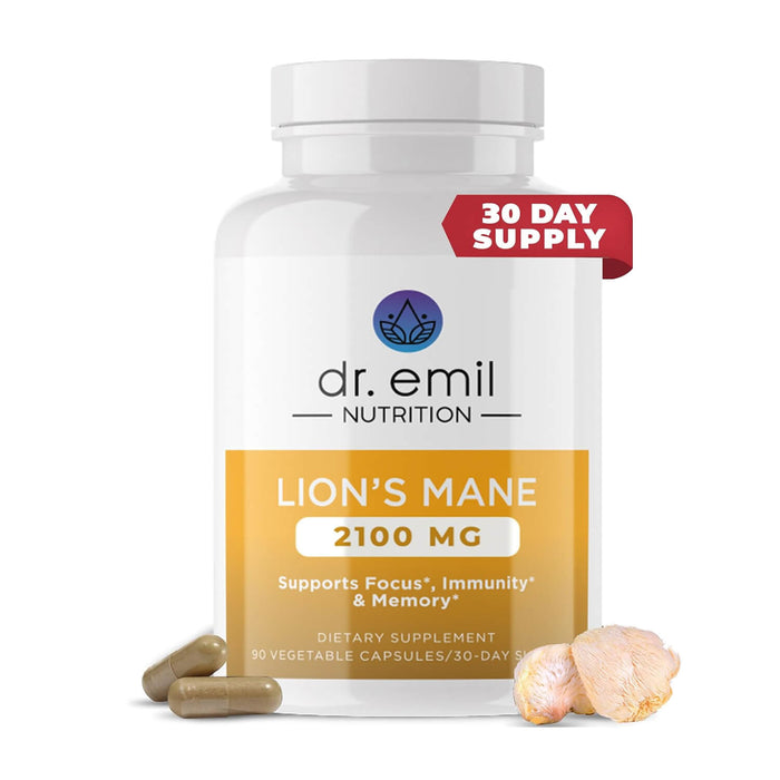 Lions Mane Mushroom Capsules