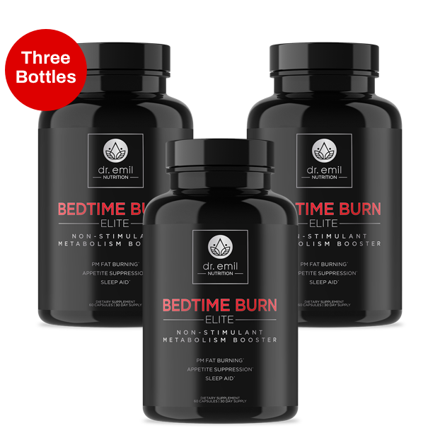 Bedtime Burn Elite Value Pack - 3 Bottles