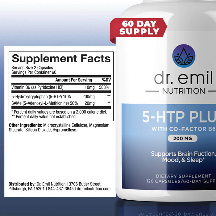 200MG 5-HTP PLUS - 60 Day Supply