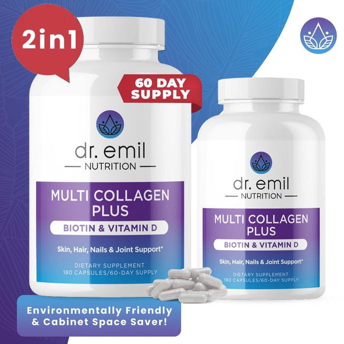 Multi Collagen Plus Biotin - 60 Day Supply