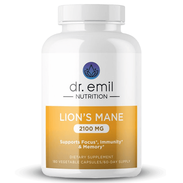 Lions Mane Mushroom Capsules - 60 Day Supply