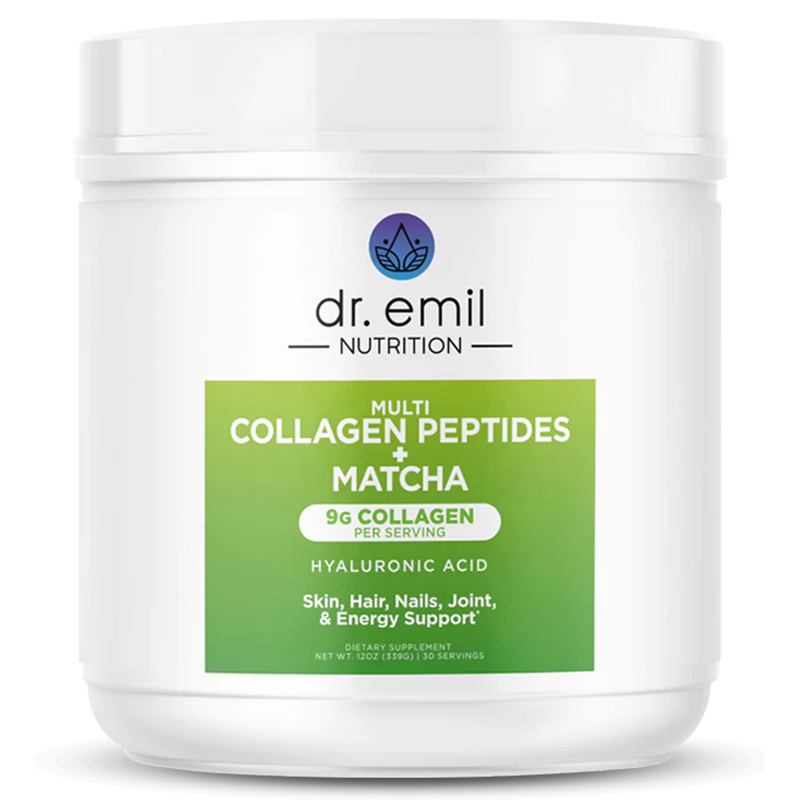 Multi Collagen Peptides Plus Matcha — Dr Emil Nutrition