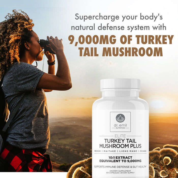 Elite Turkey Tail Mushroom Plus